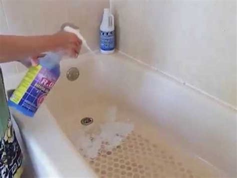 Magical bathtub and tile spray